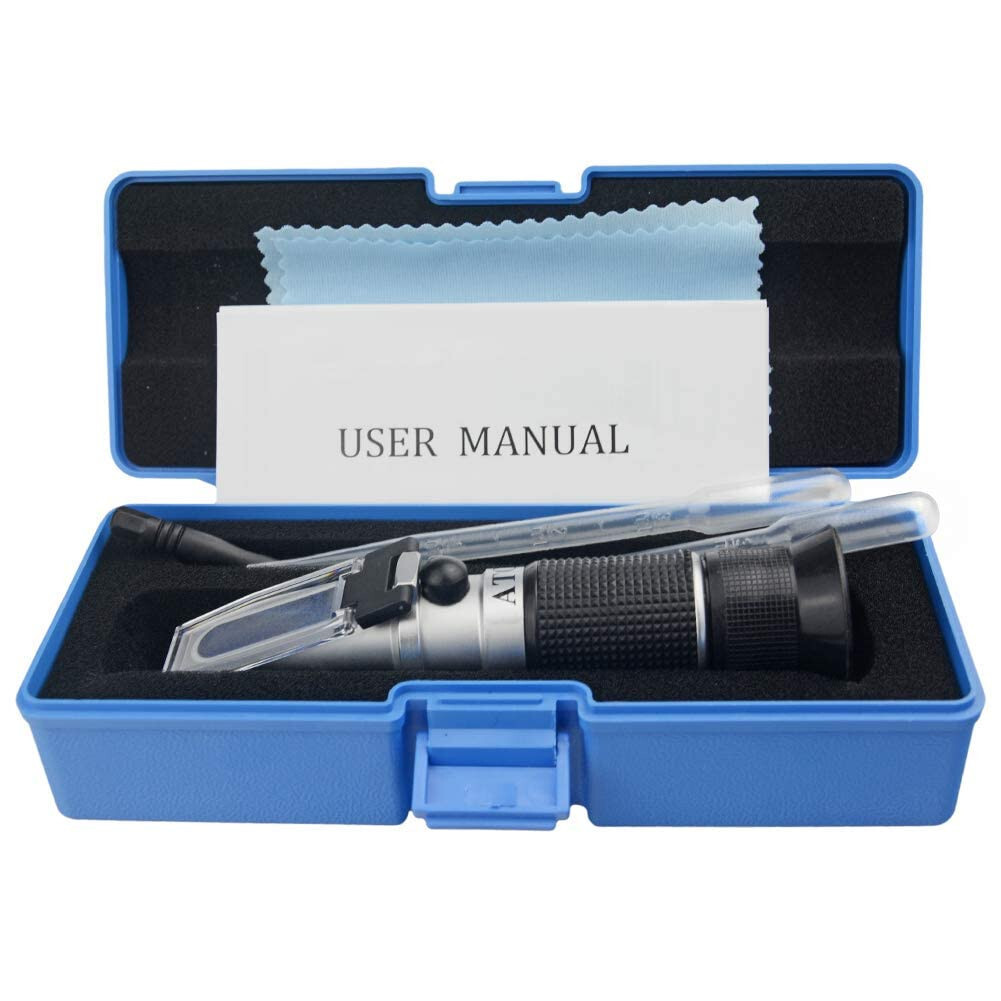 Brix Refractometer with Automatic Temperature Compensation(ATC) Brix Meter Opt