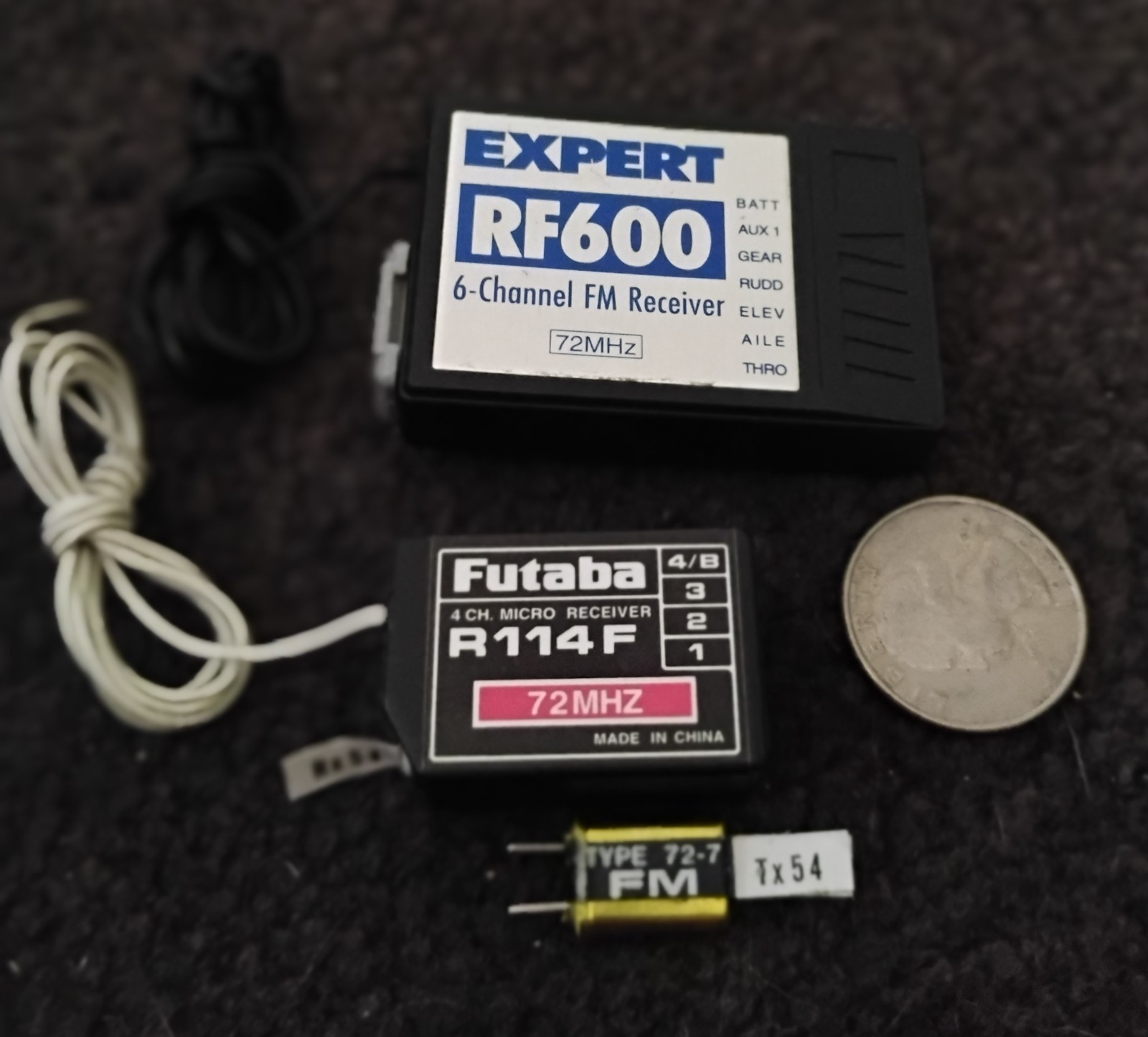 Futaba R114F FM  Micro Receiver / Expert 6 Channel. Receiver
