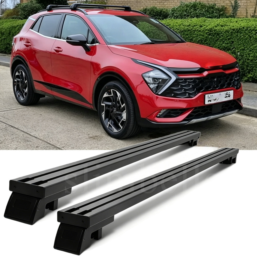 60" Top Roof Rack Cross Bars Luggage Carrier 660 lbs For KIA SPORTAGE 2010-2022