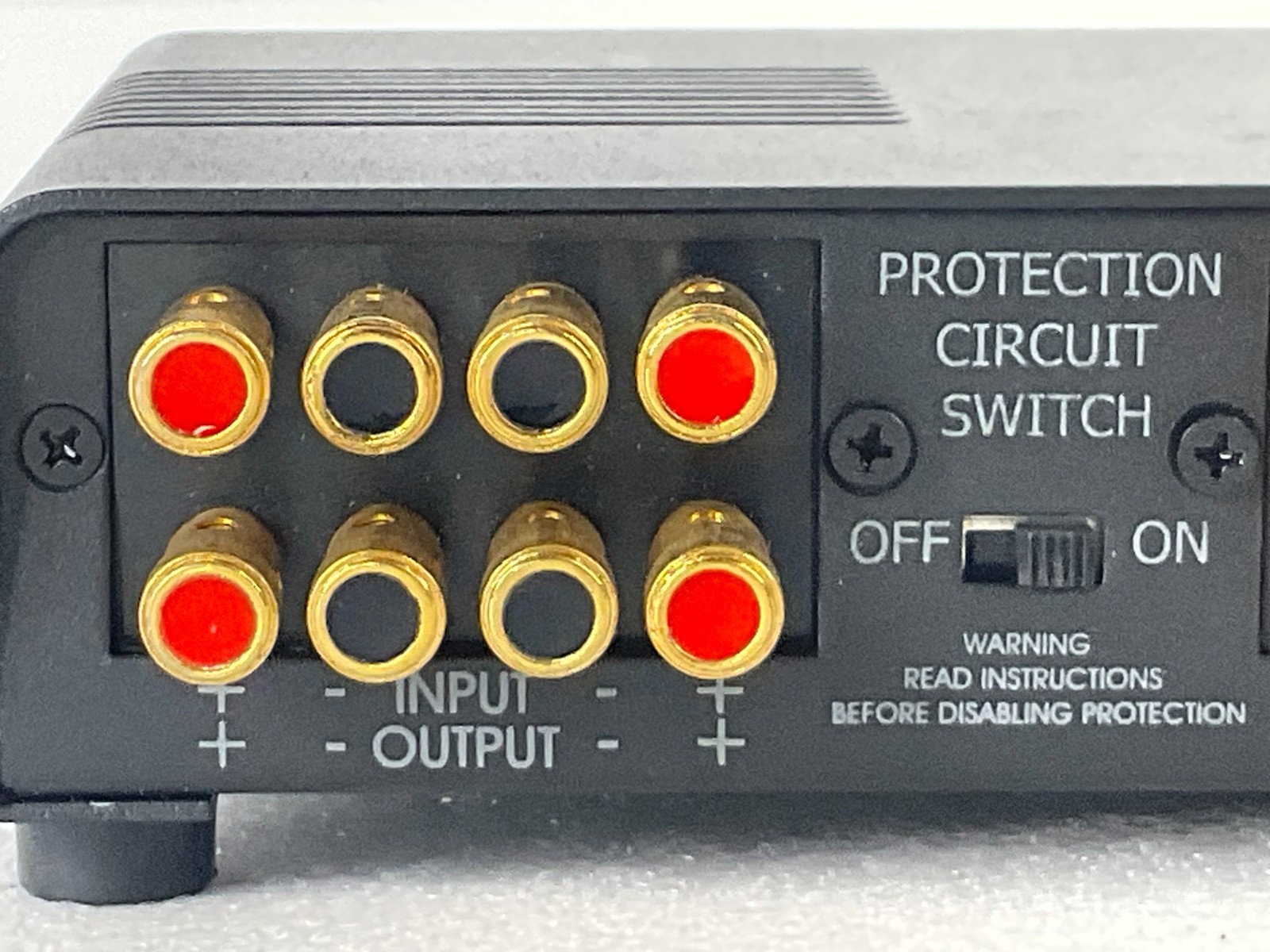 HTD SS41 4-Zone Speaker Selector Switch Audio Gold Binding Posts