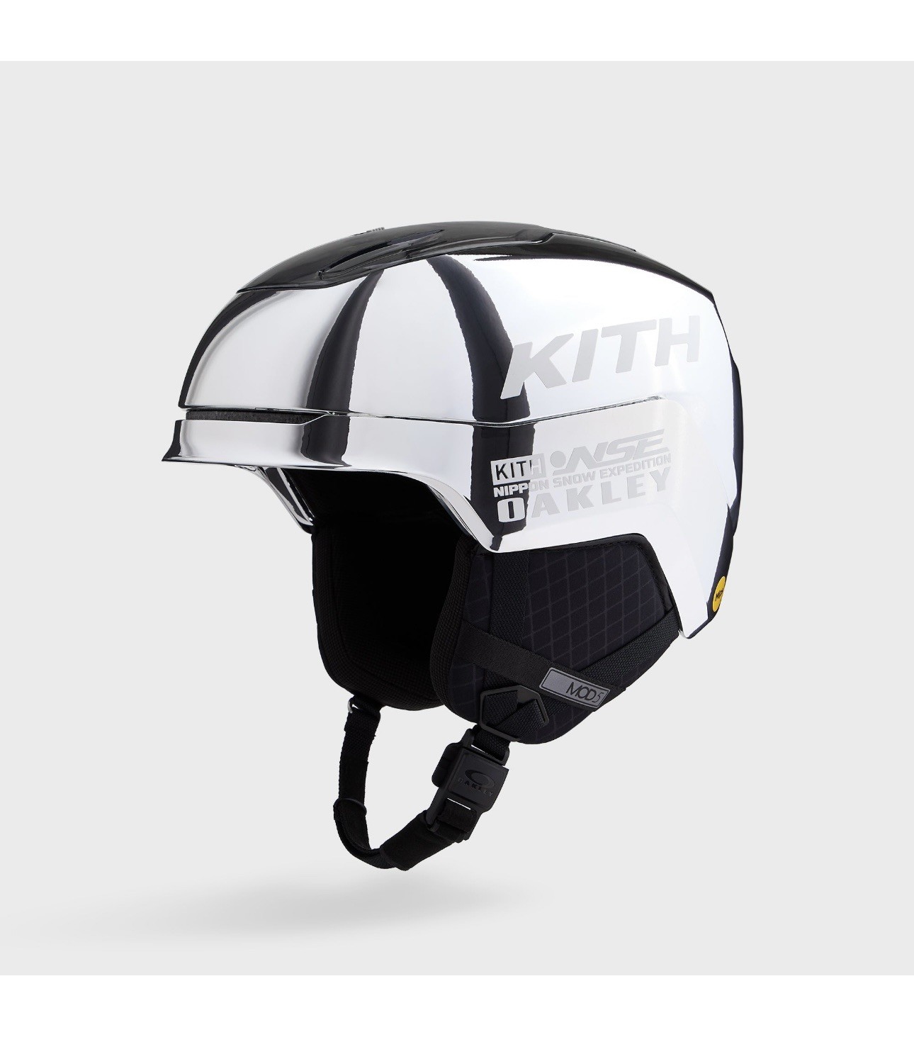 Kith Oakley Mod 5 Large CHROME HEART OAKLEY KITH SILVER HELMET SOLD OUT! Oakley