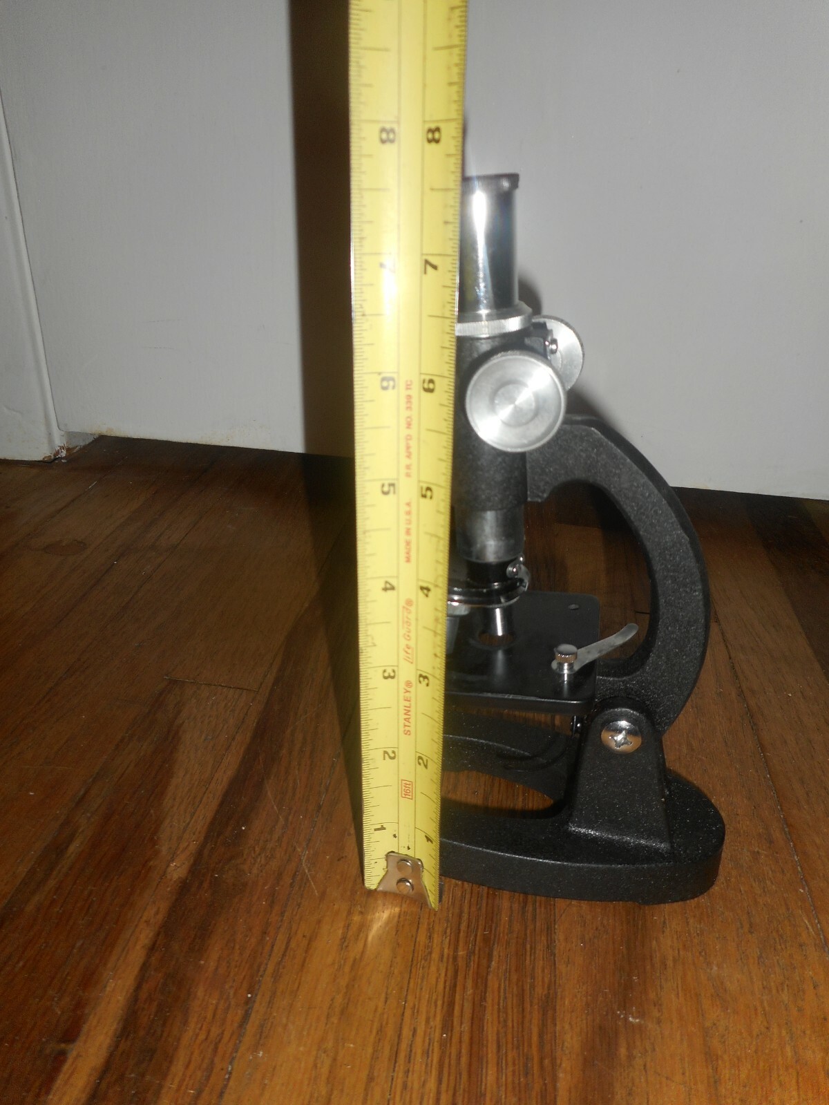 Vintage MARX XII Model 5002 100x-500x SCOPE STUDENT MICROSCOPE in CASE