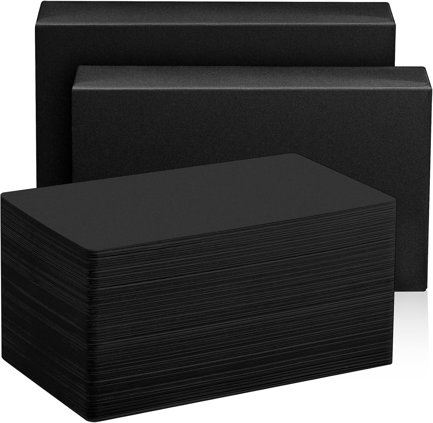 Tinlade 156 Pcs Blank Tarot Cards to Write on Standard DIY Deck Black