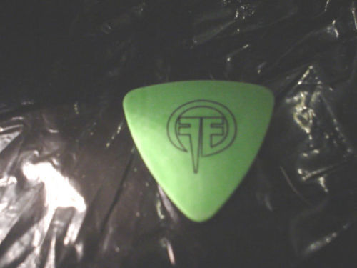 FEAR FACTORY FF Logo Christian Old BASSIST Obsolete 1998 Tour Bass GUITAR PICK