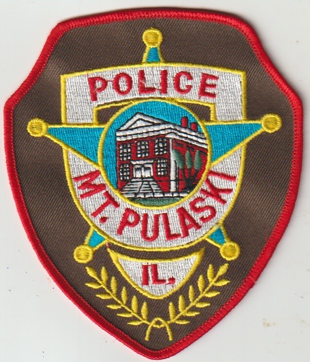 MT. Pulaski IL obsolete patch shipped from Australia