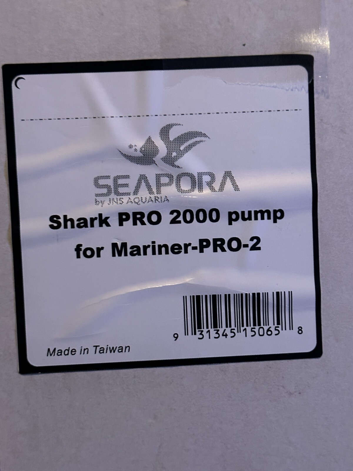 Shark Pro 2000 Pump For Protein Skimmer