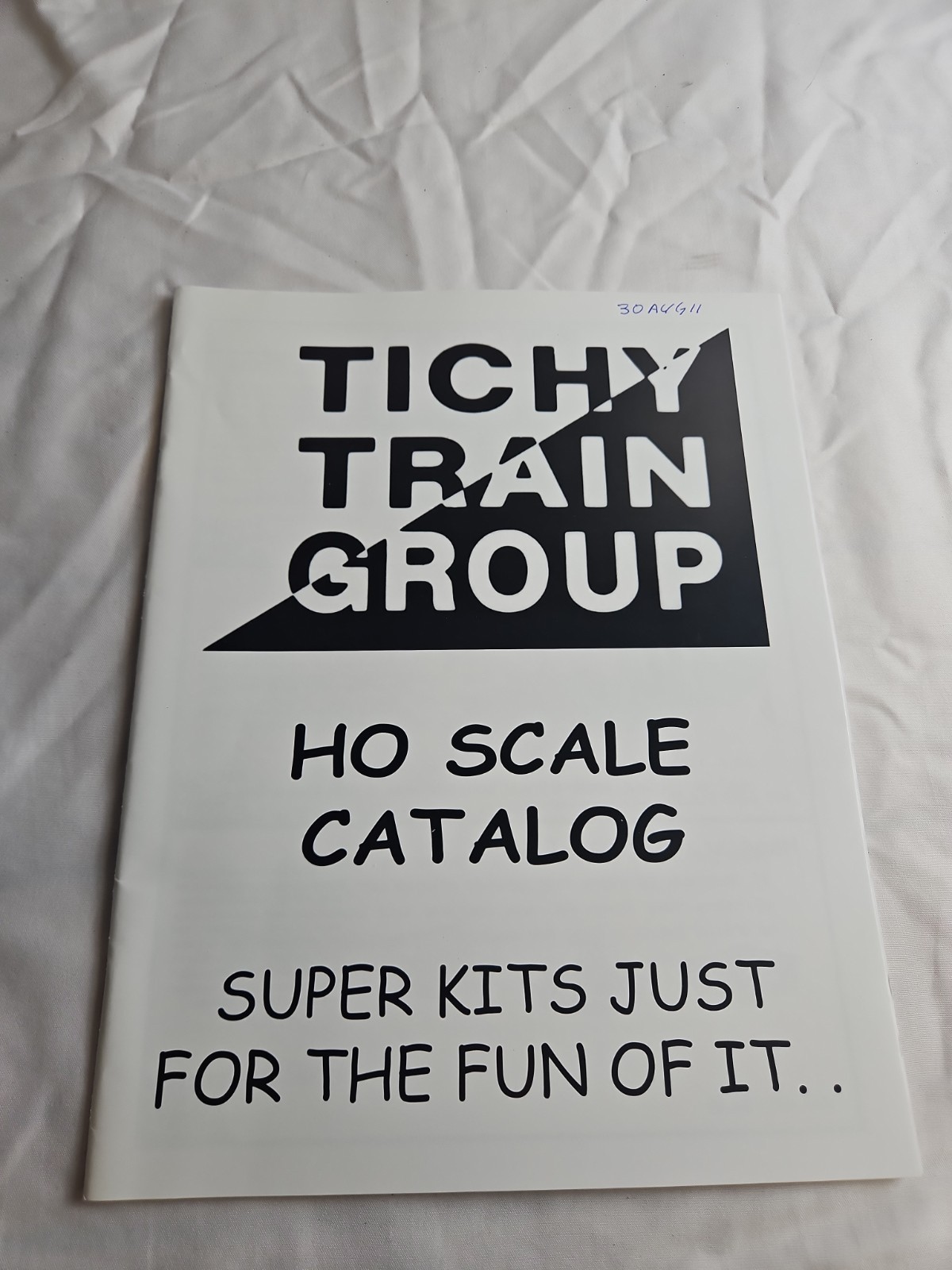 Tichy Train Group HO Scale Catalog August 2011 Model Railroading #AMG