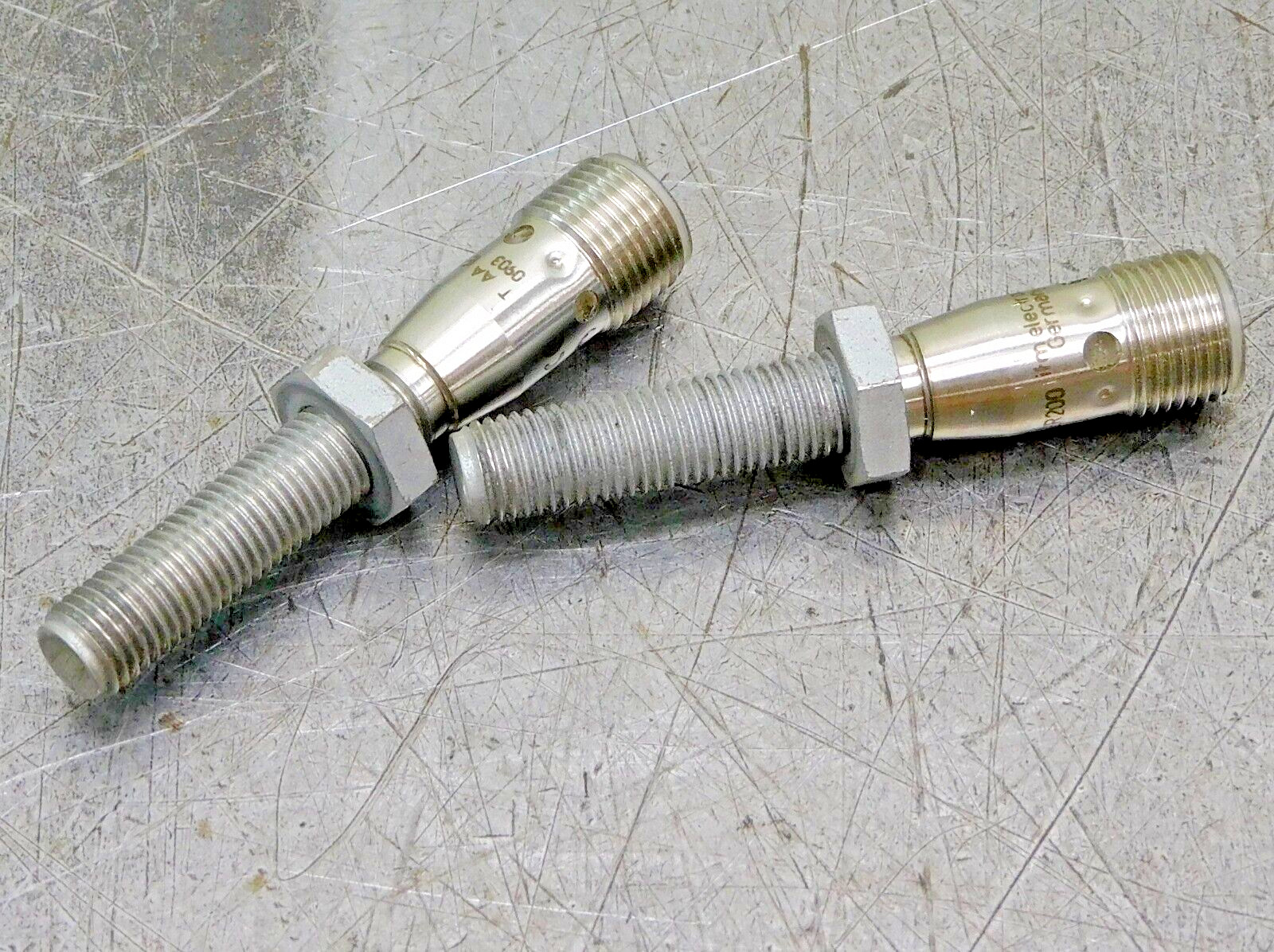 IFM Electronic 60mm Inductive Sensor Detection IP67 IP68 IER200 Lot of Two (2)