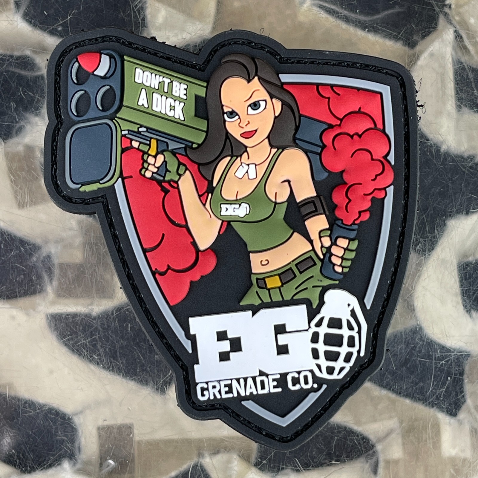 NEW Enola Gaye Jane Rubber Patch