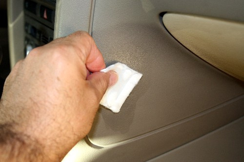 Handicap Tag Holder & Protector+Storage Magnet. Sturdy Hook - ON & OFF in a Snap