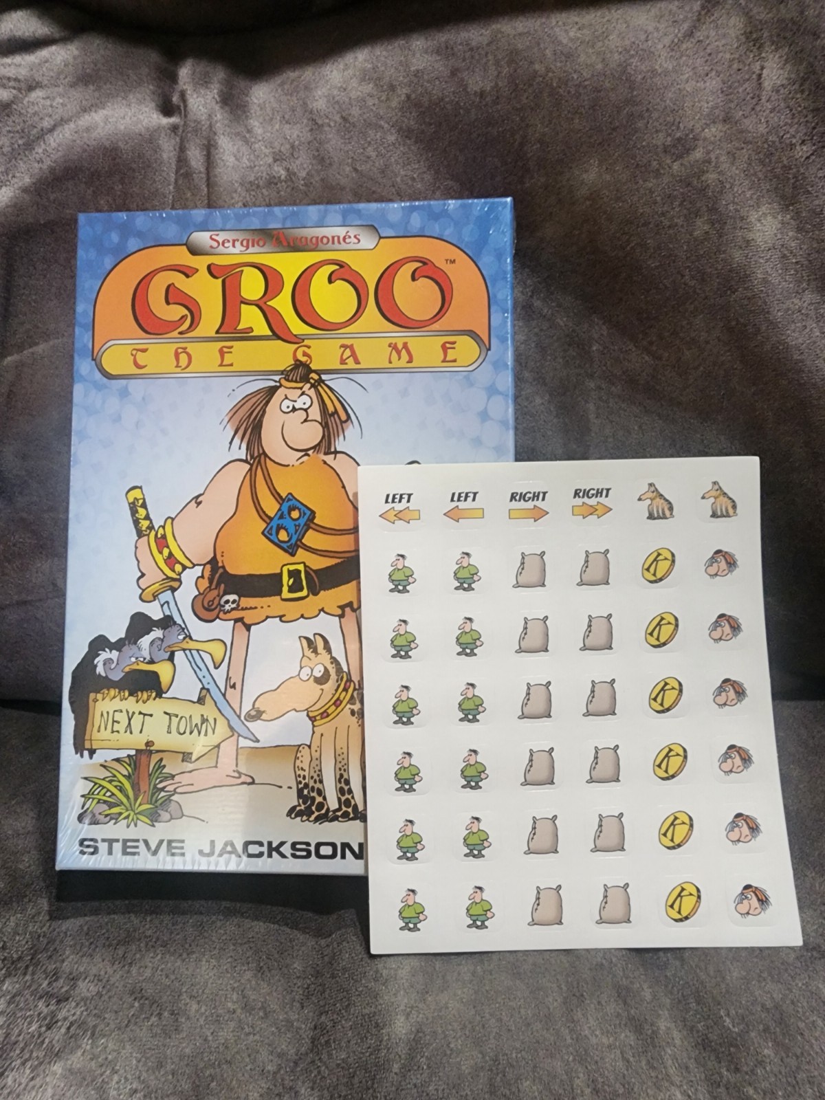 Groo the Wanderer Card Game NEW Sealed + Kickstarter Stickers