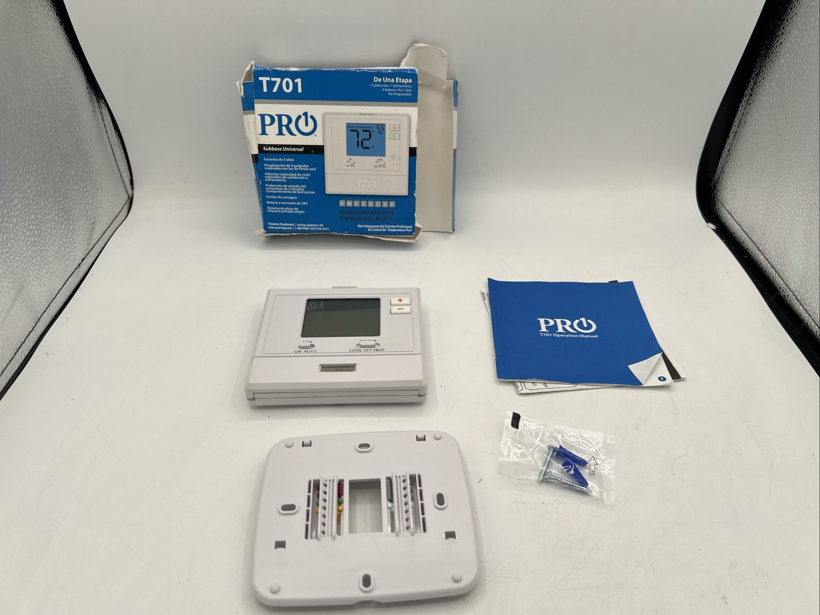 Pro1 T701 Digital Non-Programmable Thermostat (1H/1C) Professional Thermostat
