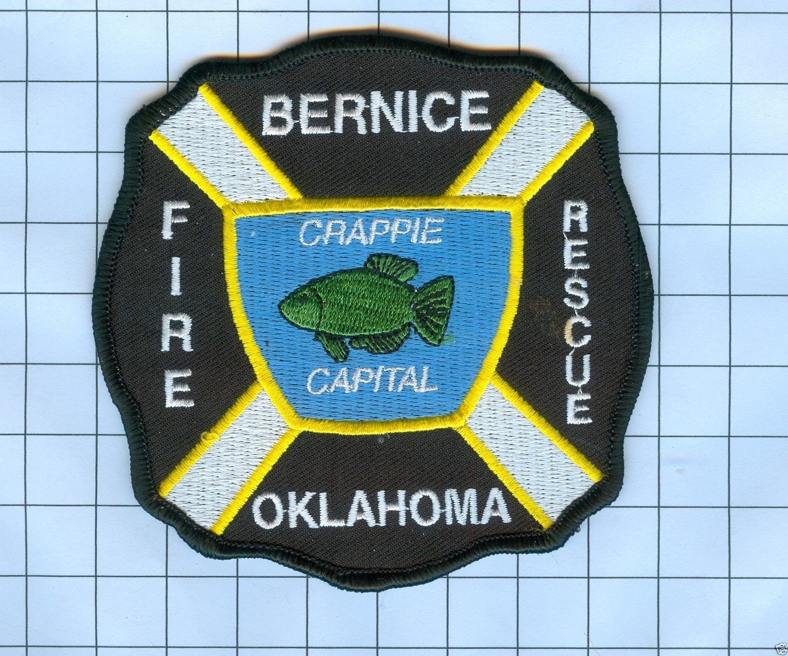 Fire Patch -Bernice Oklahoma Crappie Capital