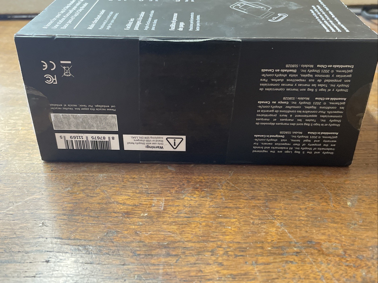 Shopify Dock for Tap and Chip Card Reader S1802B - New