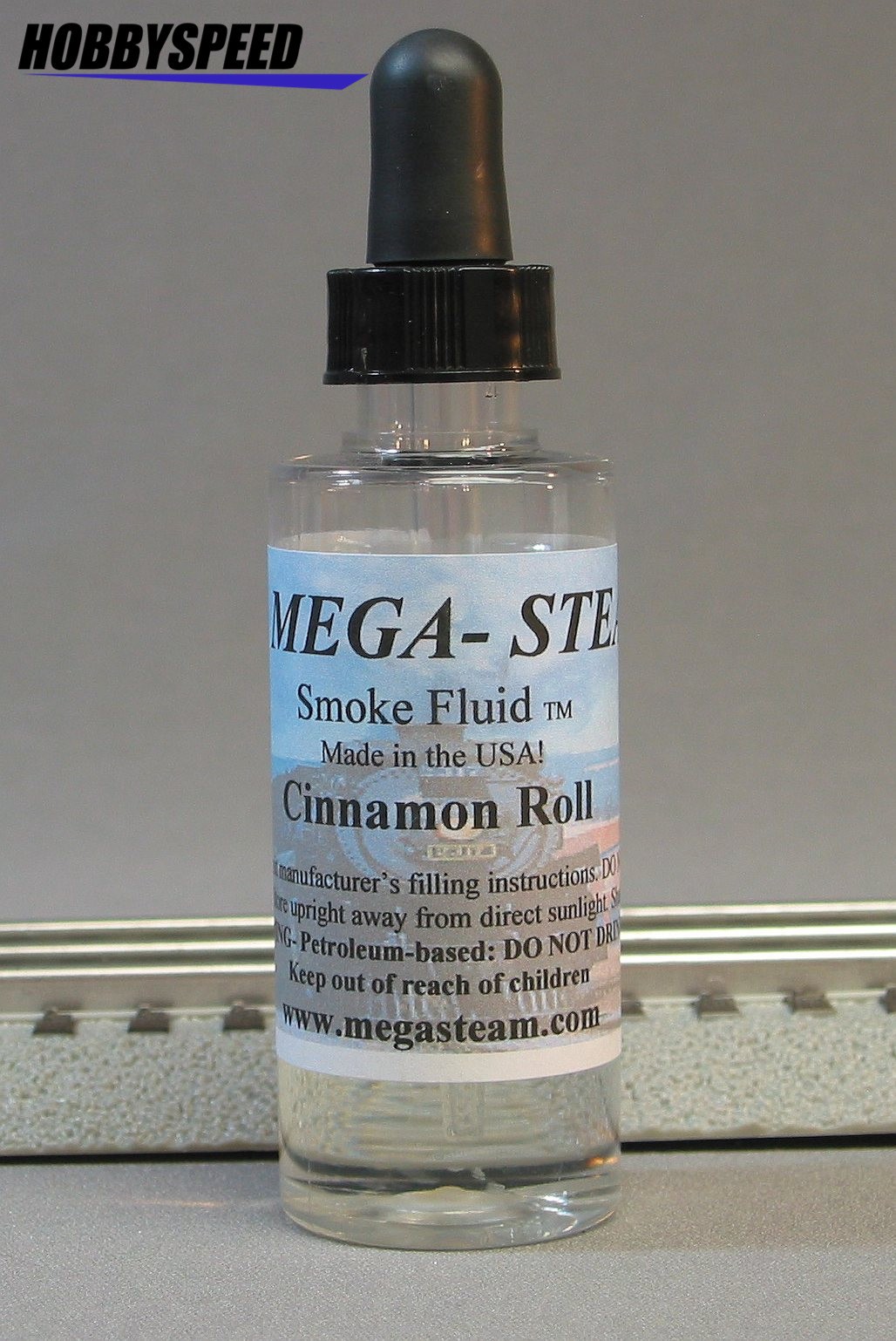 MEGA-STEAM CINNAMON ROLL LIQUID SMOKE FLUID jts lionel engine scented JTM109 NEW