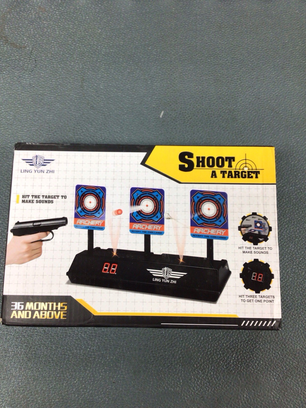 New! Shoot a Target air soft practice gallery No. LZ034