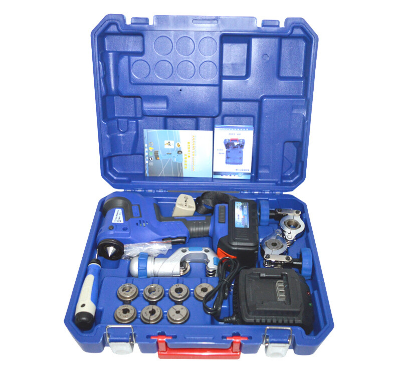 Battery-power Expander Electric Air Conditioning Copper Pipe Flaring Tool Kit