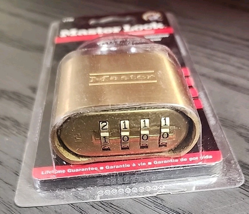 NEW Master Lock Padlock Set 175D Your Own Combination Lock Fast Shipping