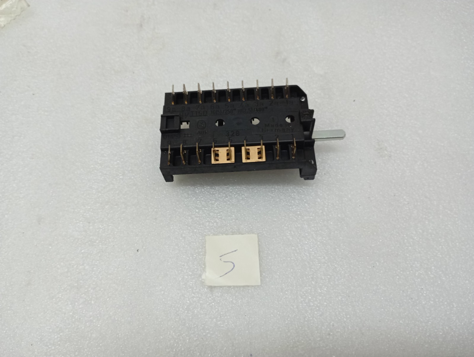 Built -in Multi -Gear Rotary Switch Bakelite 3054/15A