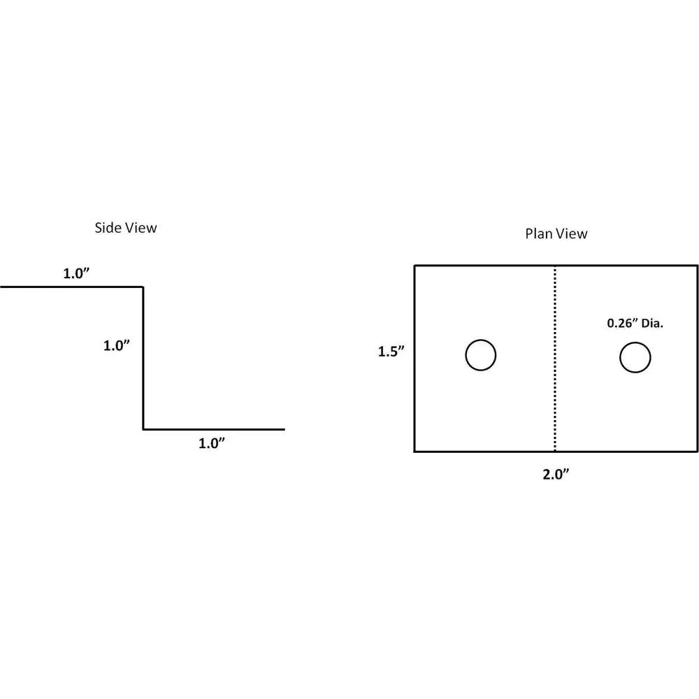 Solar Panel Mounting Z-Bracket Set