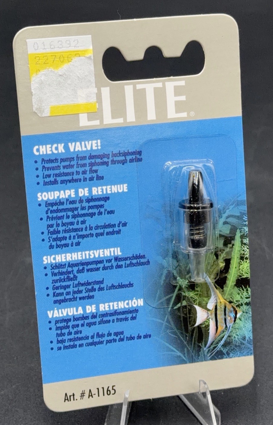 Hagen Elite Check Valve For Aquarium Pumps A-1165 Brand New Sealed FAST SHIPPING