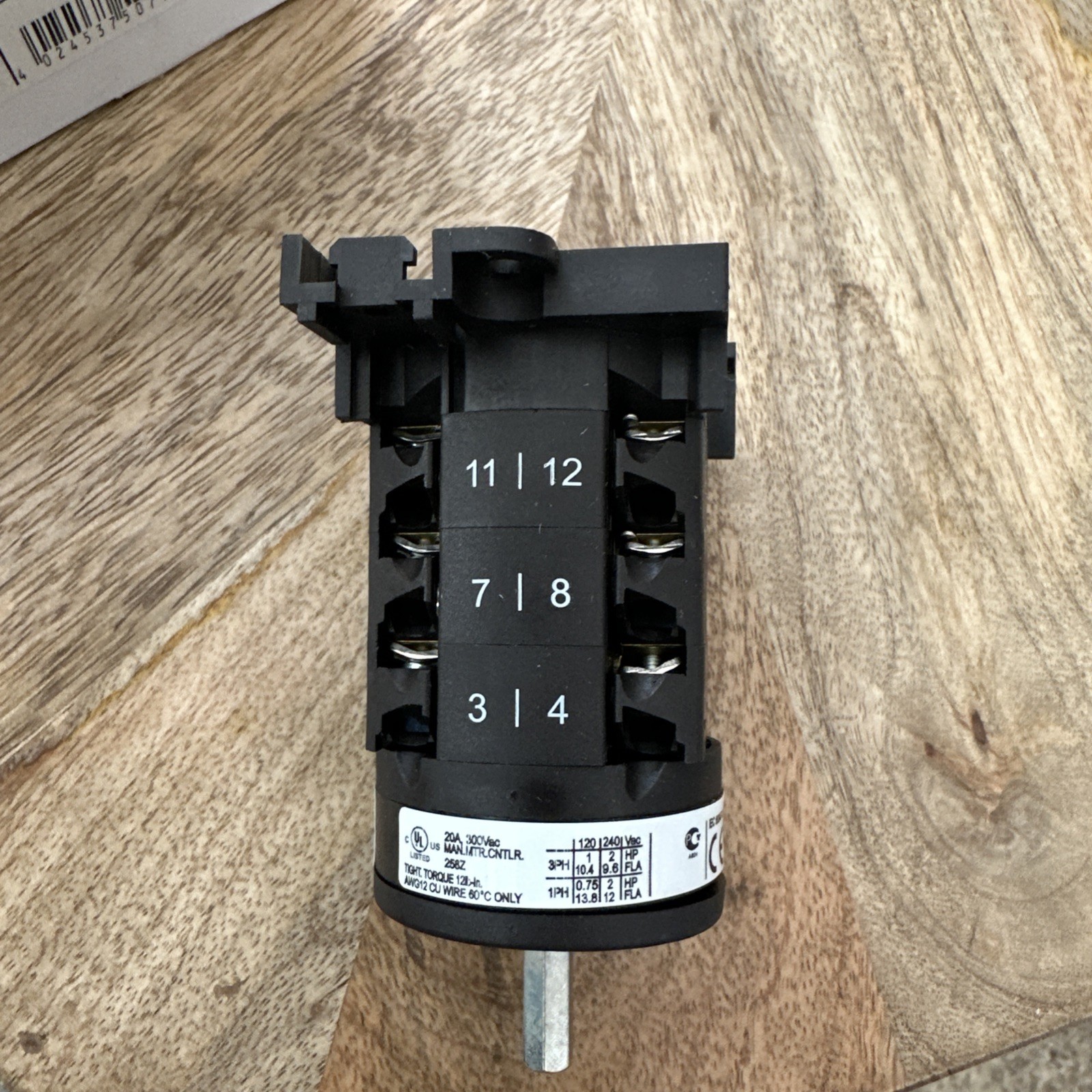 SALZER P220-SE1879 Rotary Cam Switch