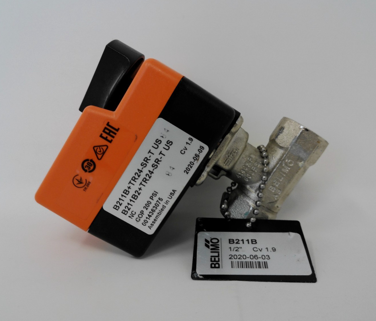 Belimo B211B+TR24-SR-T 1/2" Cv 1.9
