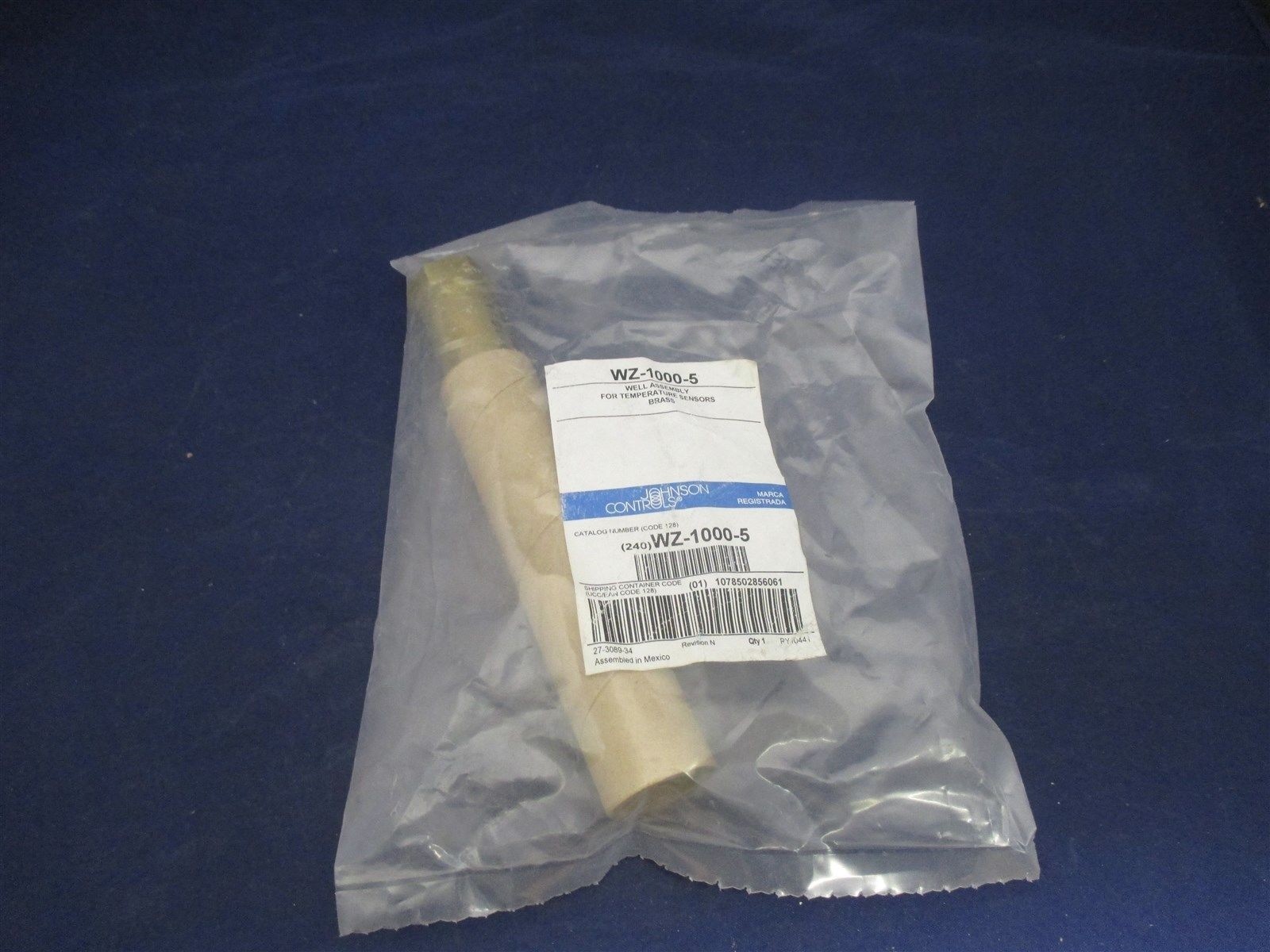 Johnson Controls WZ-1000-5 Well Assembly For Temp Sensor
