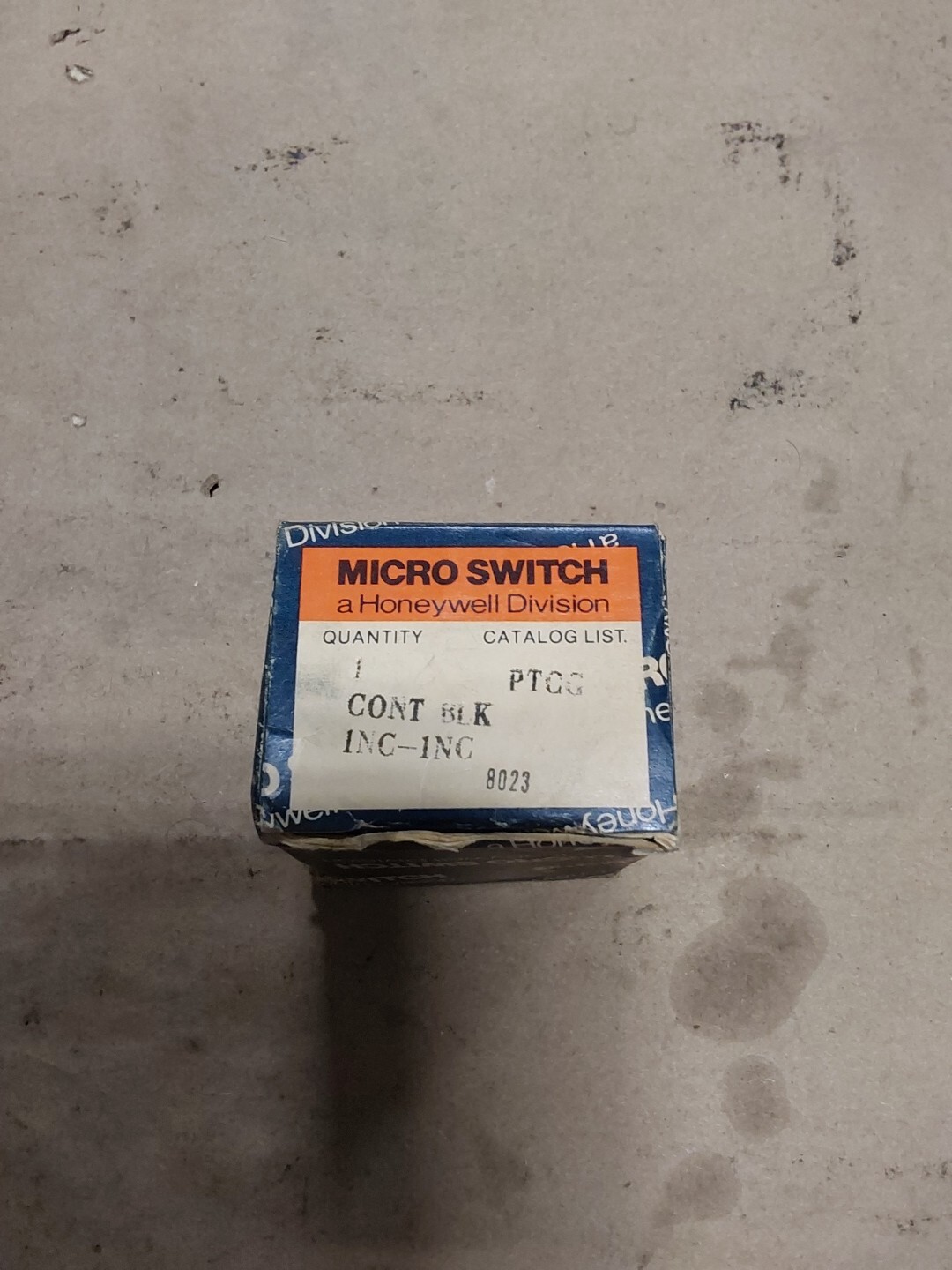 Honeywell Microswitch Contact Block PTCG 1NC-1NC