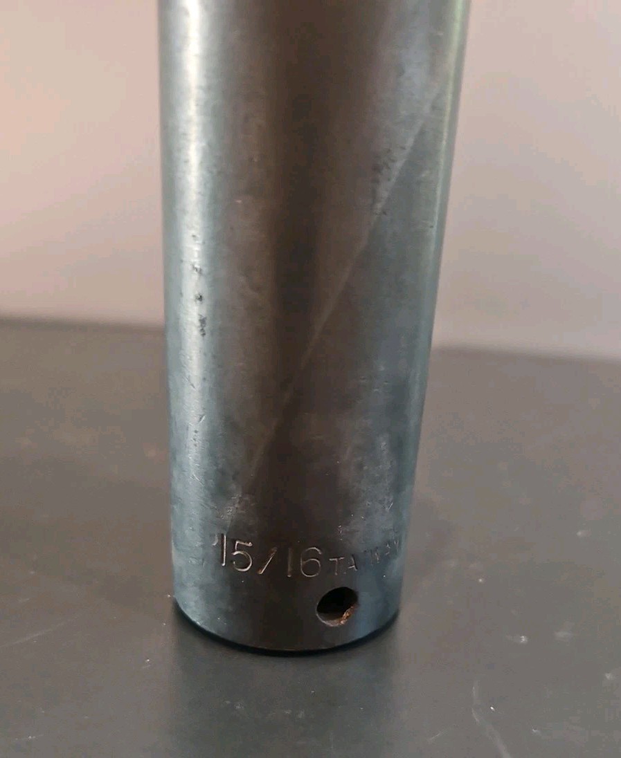 1/2" Drive 15/16 6 Point Impact Socket Taiwan