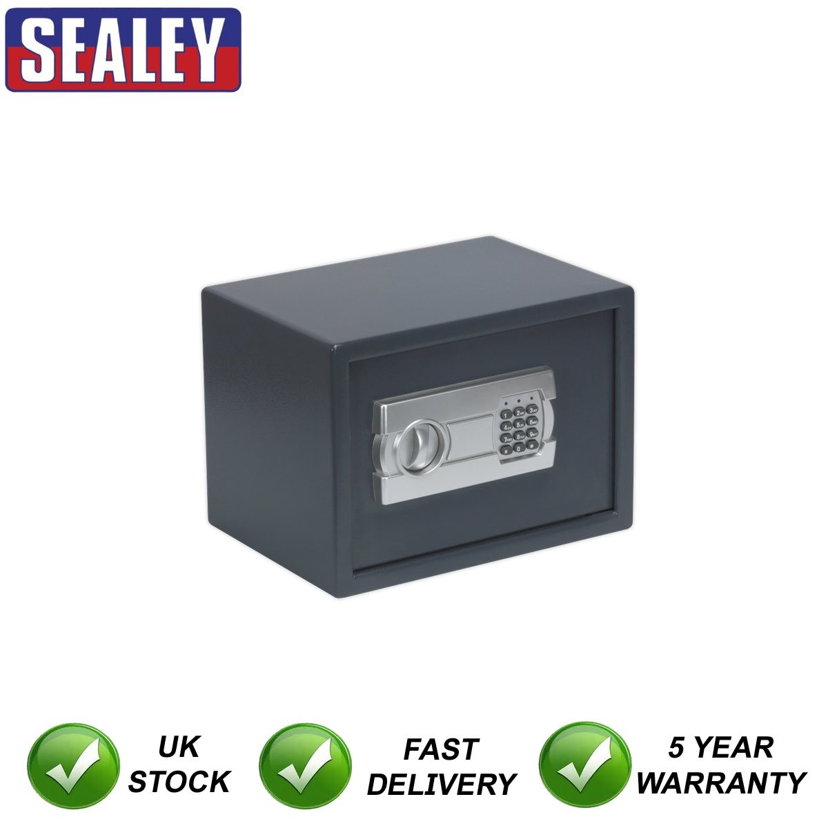 Sealey Electronic Combination Security Safe 350 x 250 x 250mm SECS01