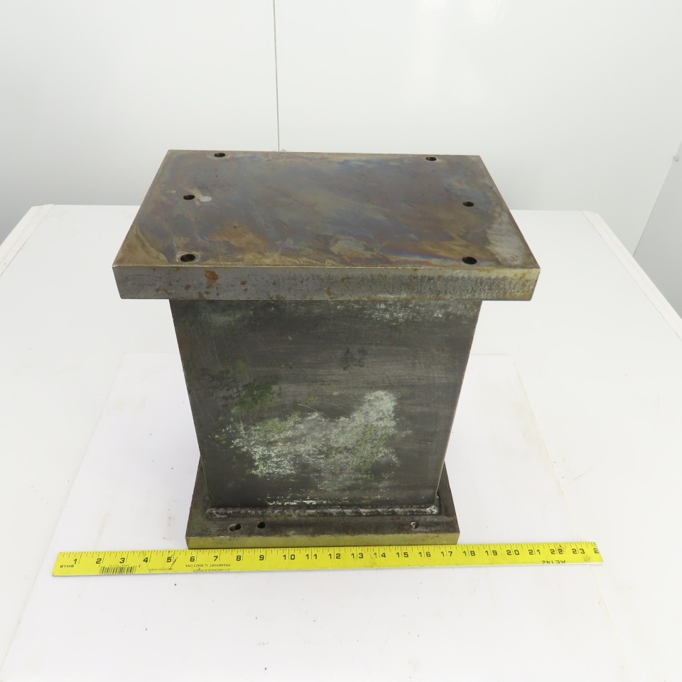 12" x 8" x 15" H  Steel Riser Machinist Block Setup Support Fixture 1-1/8" Thick