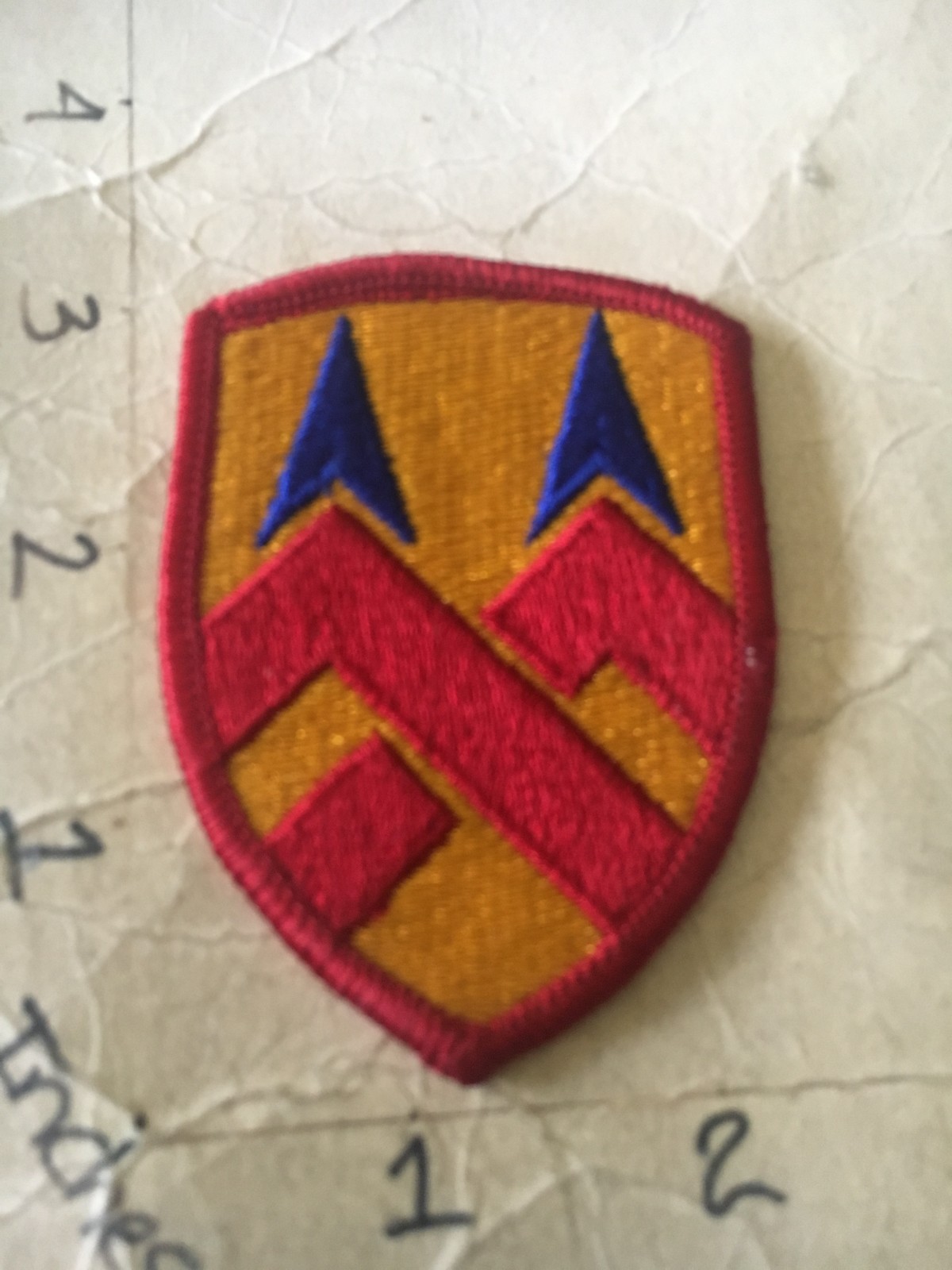 US Army 377th Support Sustainment Brigade m/e patch 7/21/25