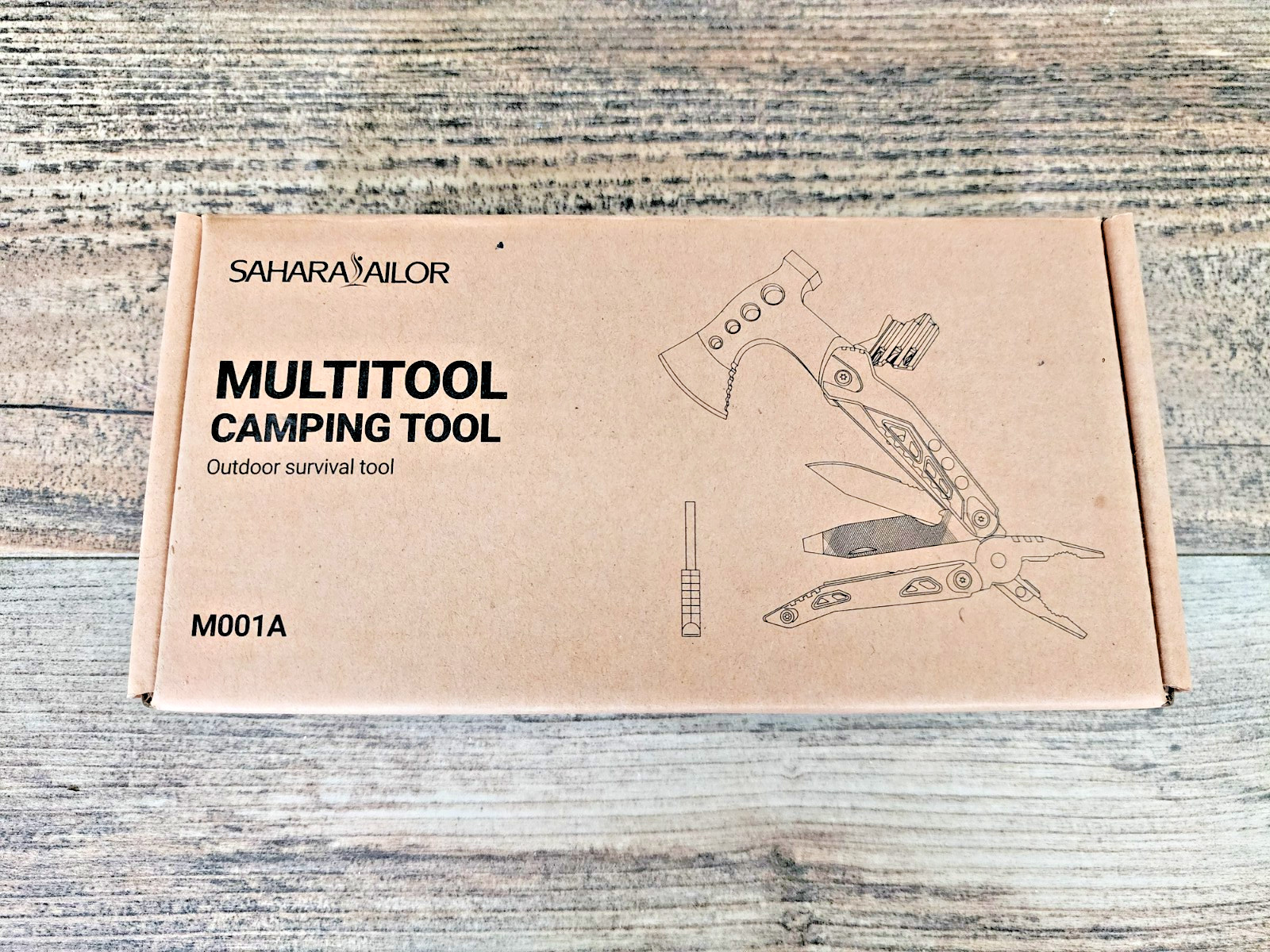 Sahara Sailor Multitool Survival Gear Outdoor Multi Tool | NEW | 15 in 1