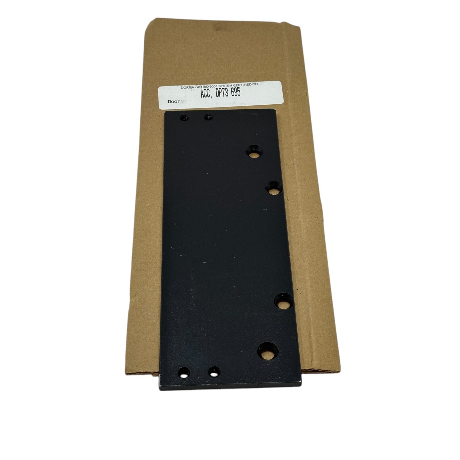 Dorma DP73-695 Drop Plate for Closer w/o Cover