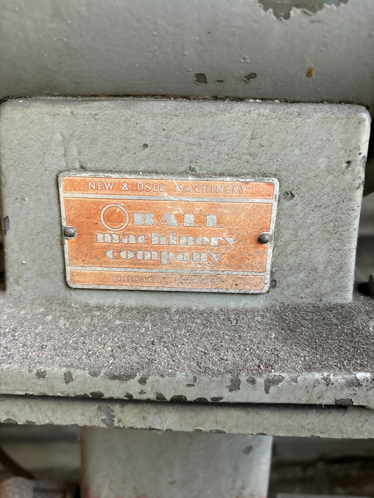 LONG SHAFT GRINDER OR BUFFER ON CAST IRON BASE 3PHASE POWER
