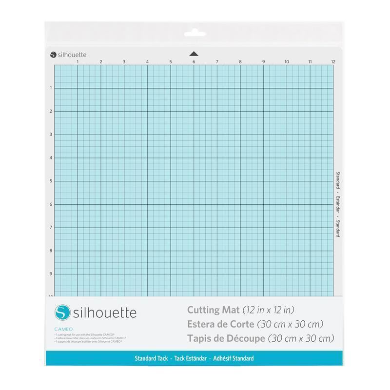 Silhouette Cameo 3 Pack Cutting Mats, Strong Grip, Regular Grip, & Light Grip
