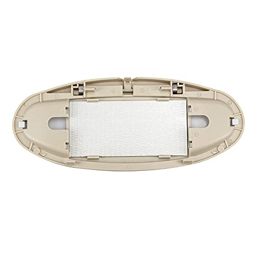 Sun Visor illuminated Mirror/Makeup Mirror Compatible with Mini Beige
