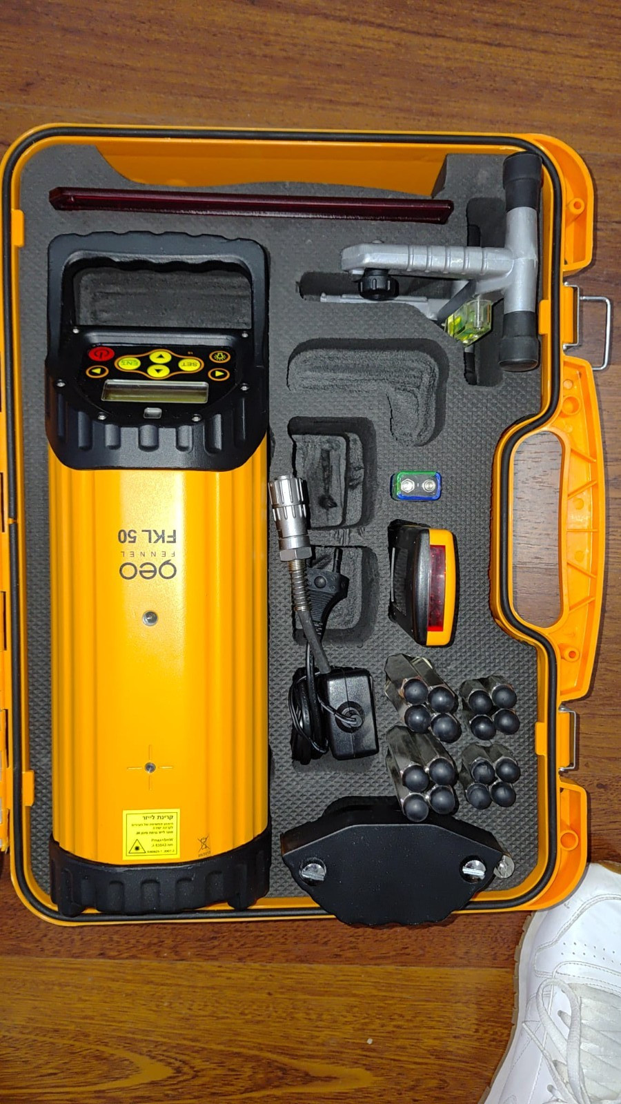 Geo-Fennel FKL 50 / 55 Grade Pipe Laser Construction Surveying Utility Tool Kit