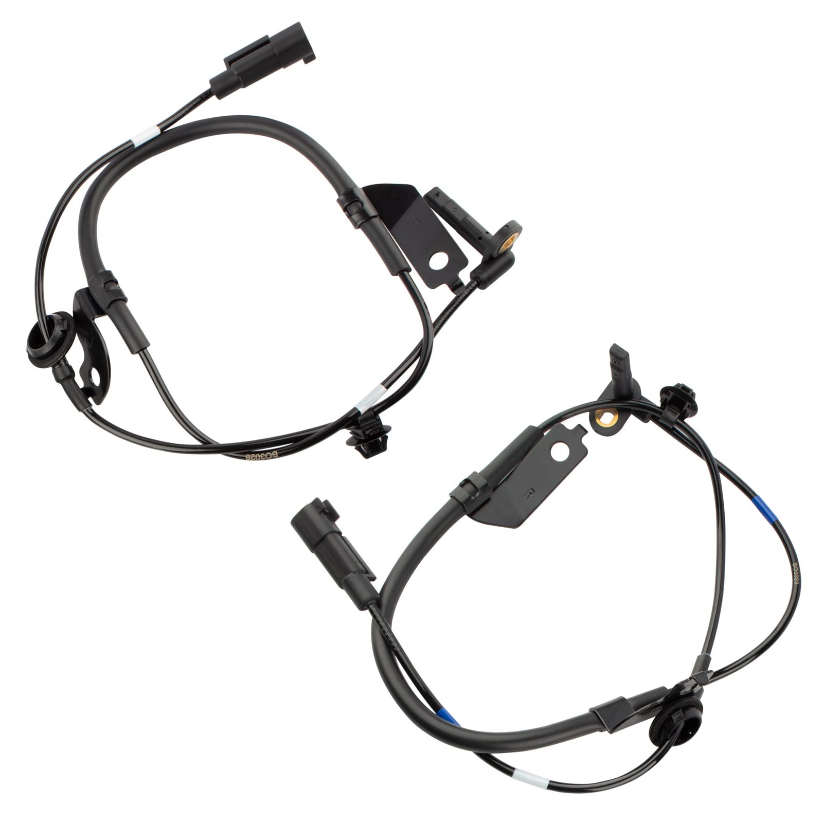 BOXI Set of 2 Front Left & Right ABS Wheel Speed Sensors Fit for Mitsubishi L...