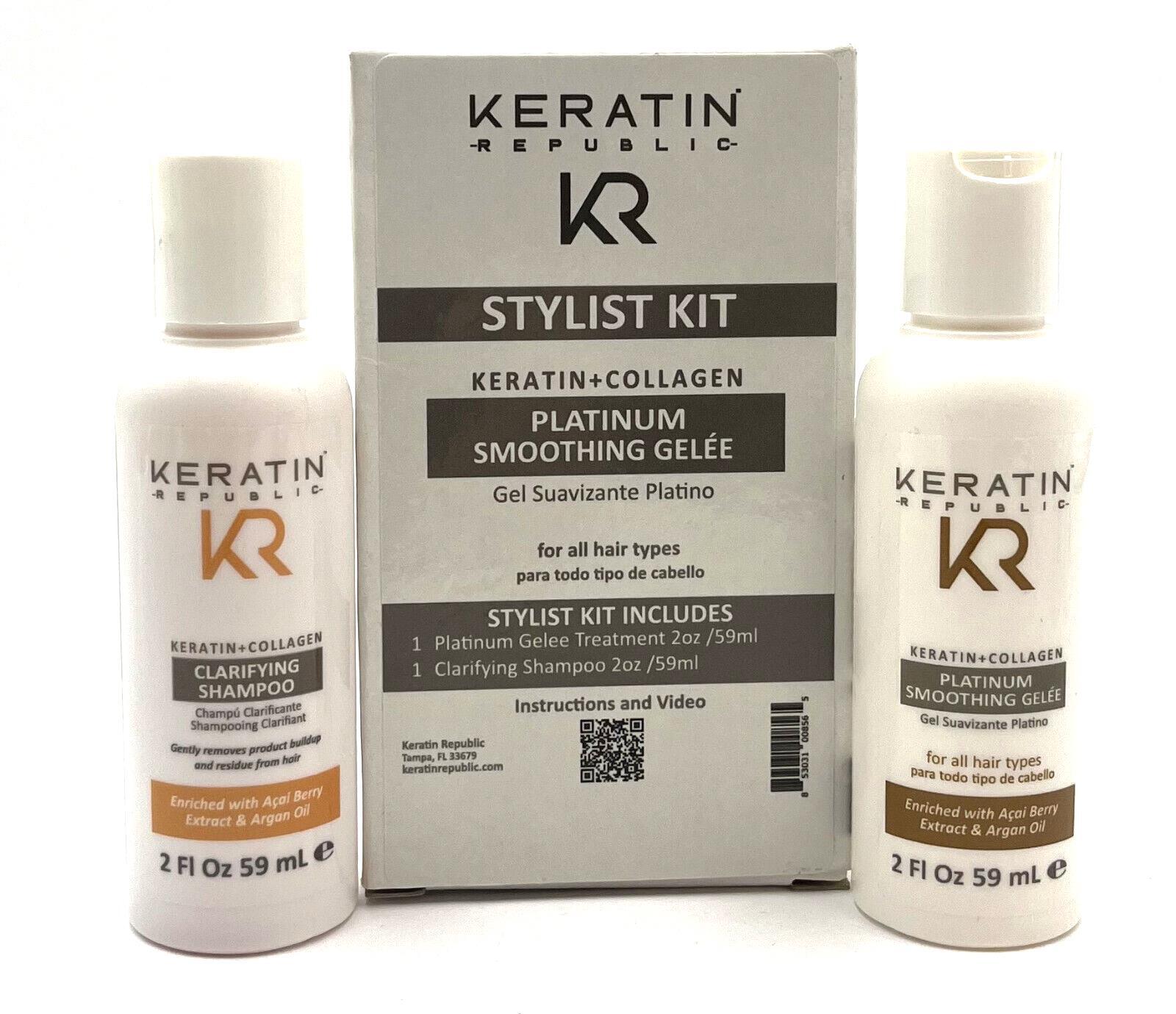 Keratin Republic Stylist Kit(Treatment & Shampoo)
