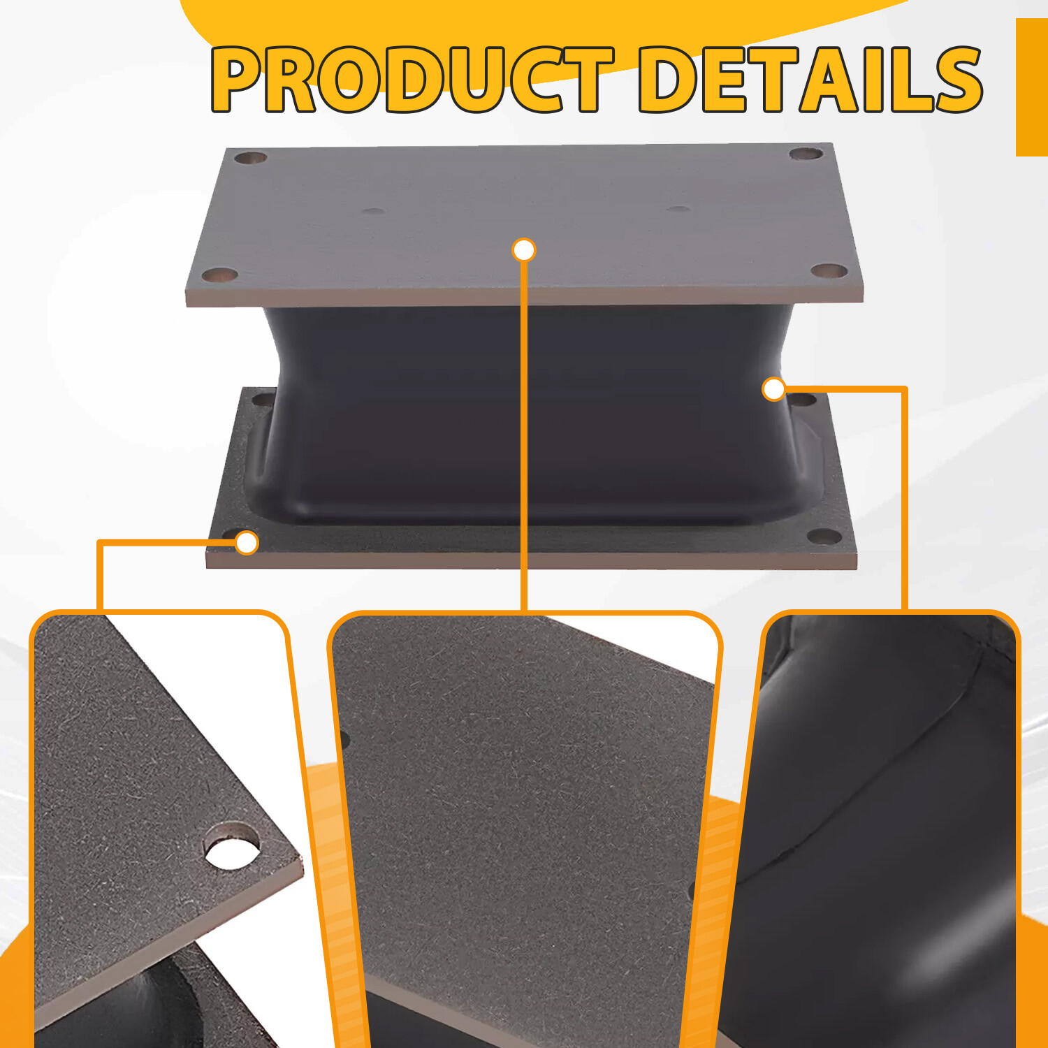 4 Pack Vibratory Compactor Rubber Shock Mounts For Stanley & Bobcat Hydraulic