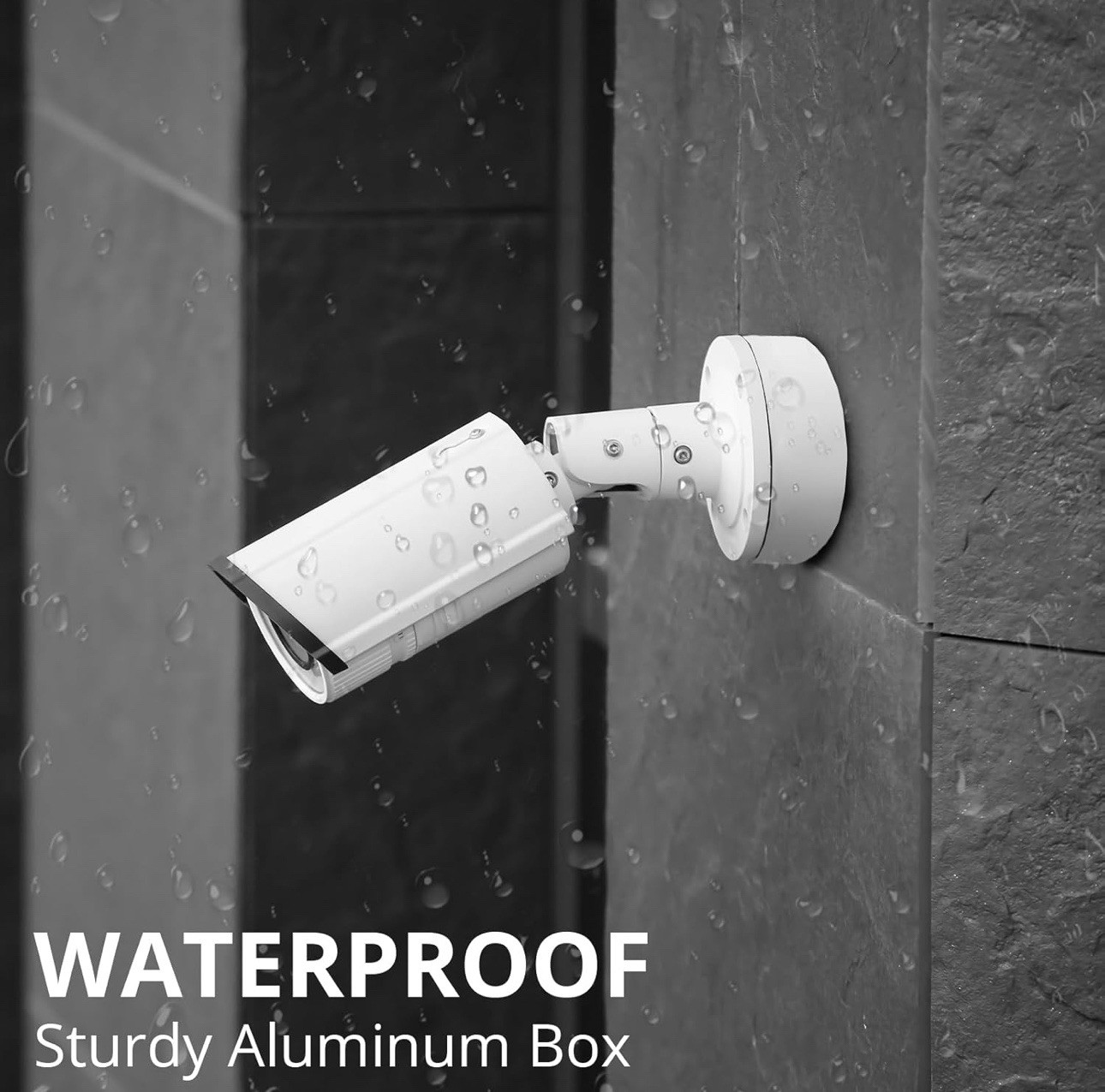 Waterproof Junction PC Box CCTV Bullet Dome Camera Wall Mount Bracket 4pack
