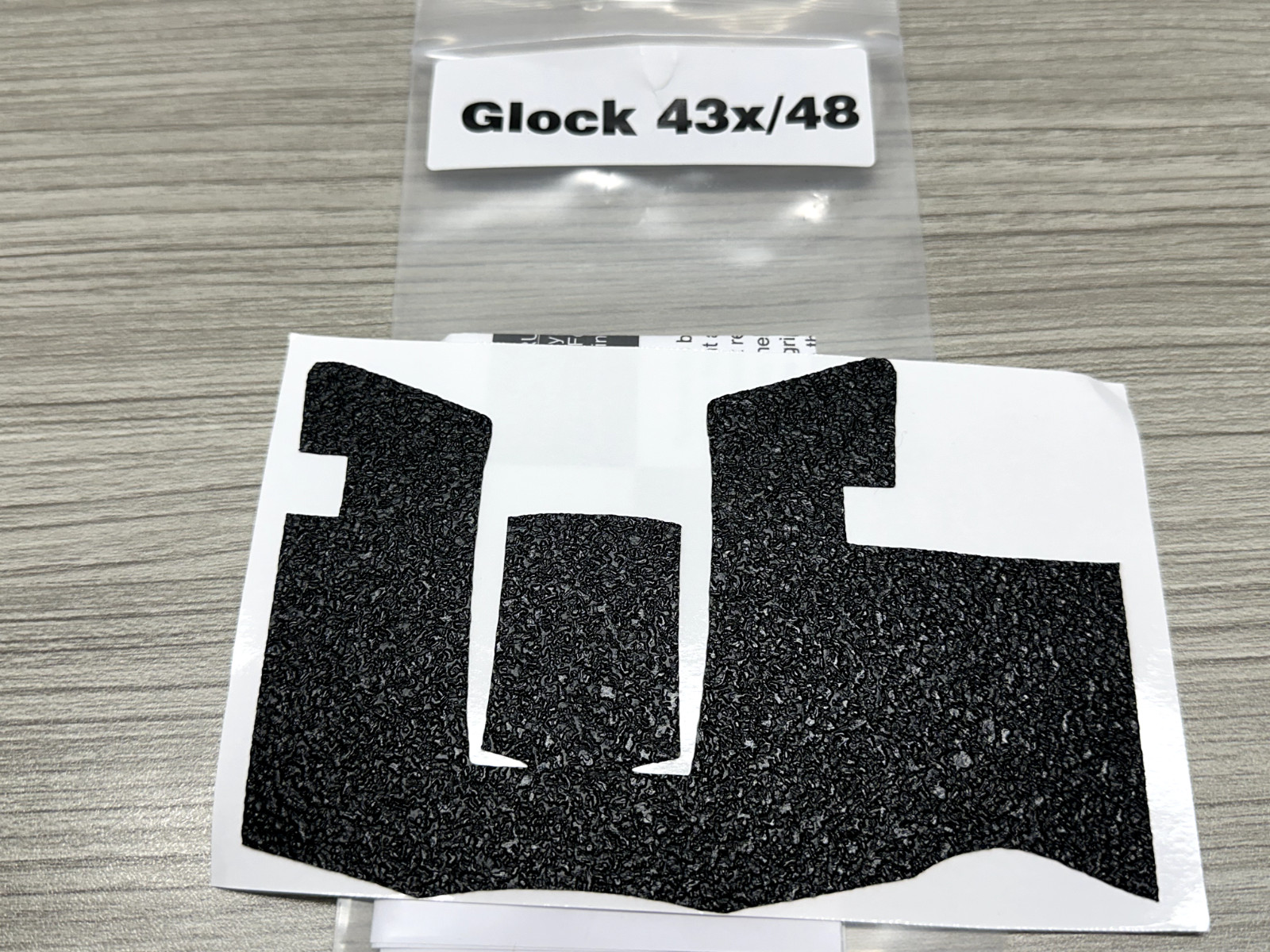 Talon-Alternative Grips for Glock 43X & 48 Rubber Black Texture 385-Rubber
