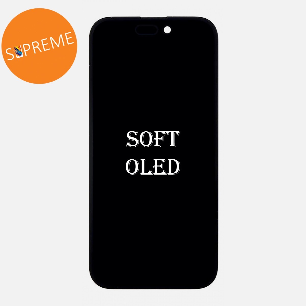 For iPhone 15 Soft OLED Display LCD Touch Screen Digitizer Assembly Replacement