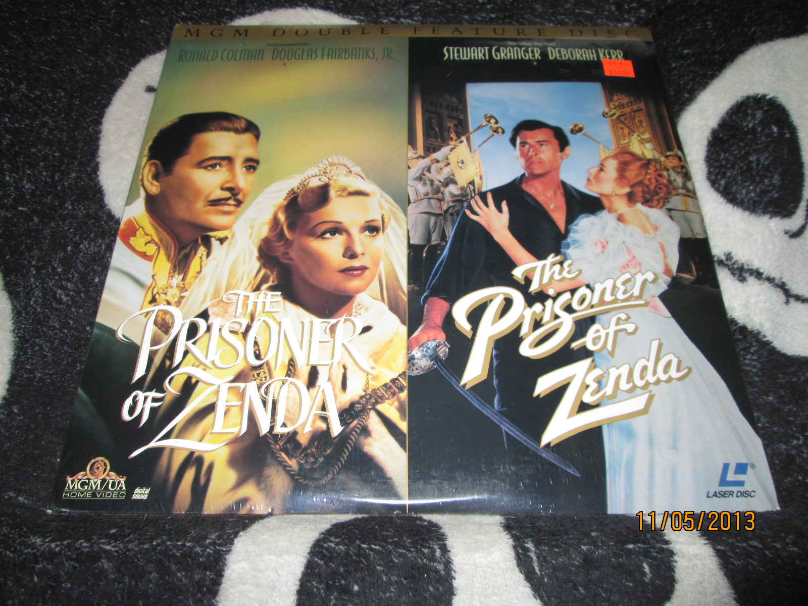 The Prisoner of Zenda 1937 & 1952 NEW SEALED Laserdisc LD  Free Ship $50 Orders