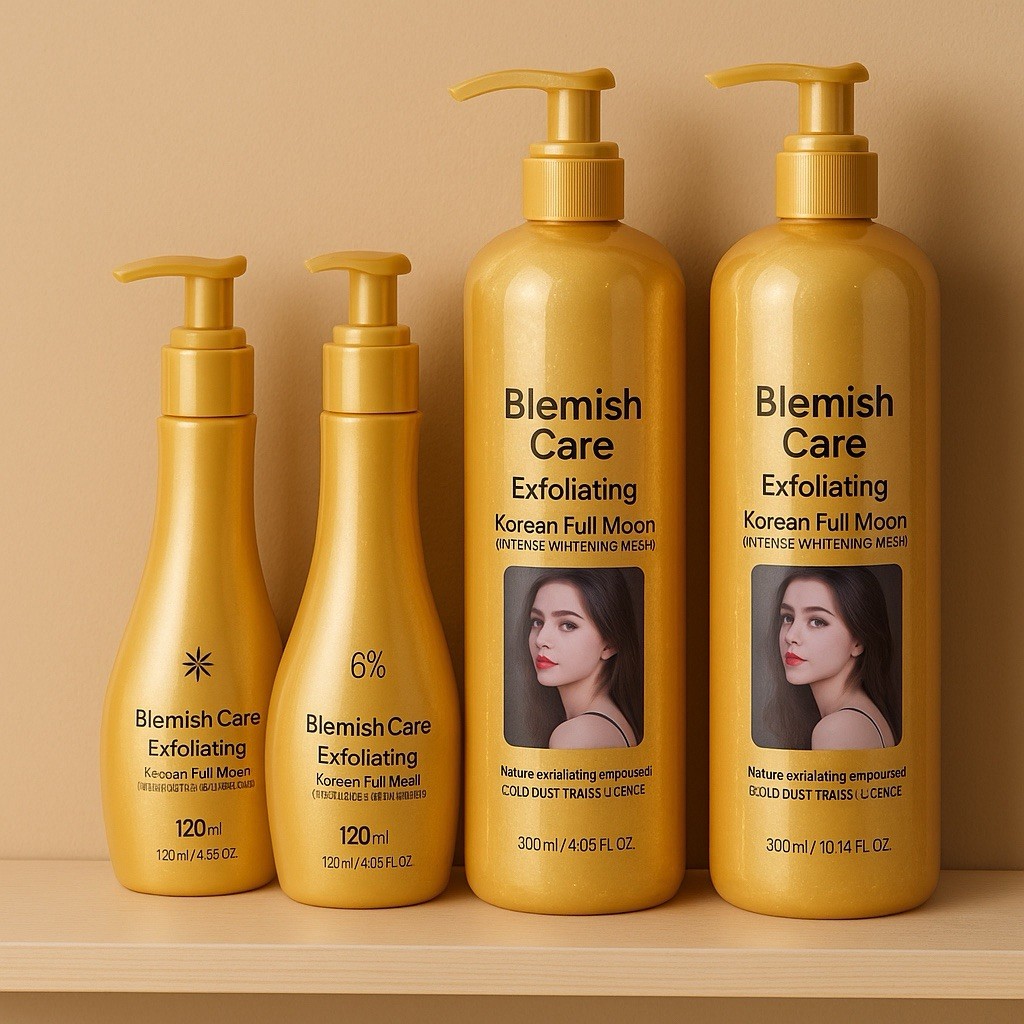 Blemish Care Korean Full Moon Set – Exfoliating + Beauty Lotion