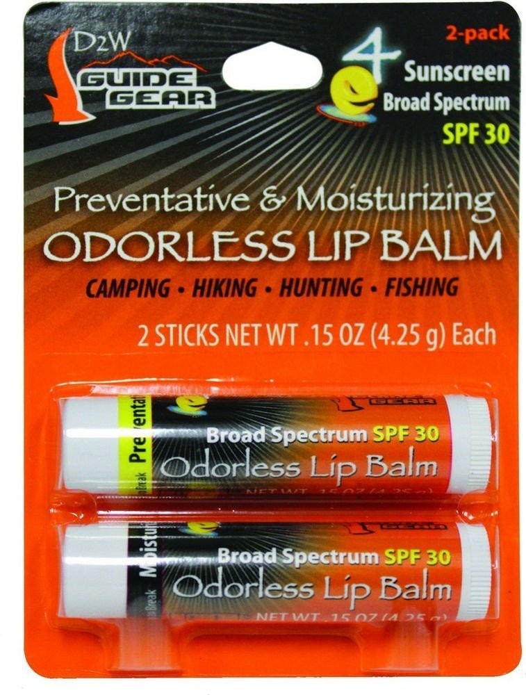 Dead Down Wind Moisturizing Oderless Lip Balm With SPF 30 Sunscreen - 1249BC