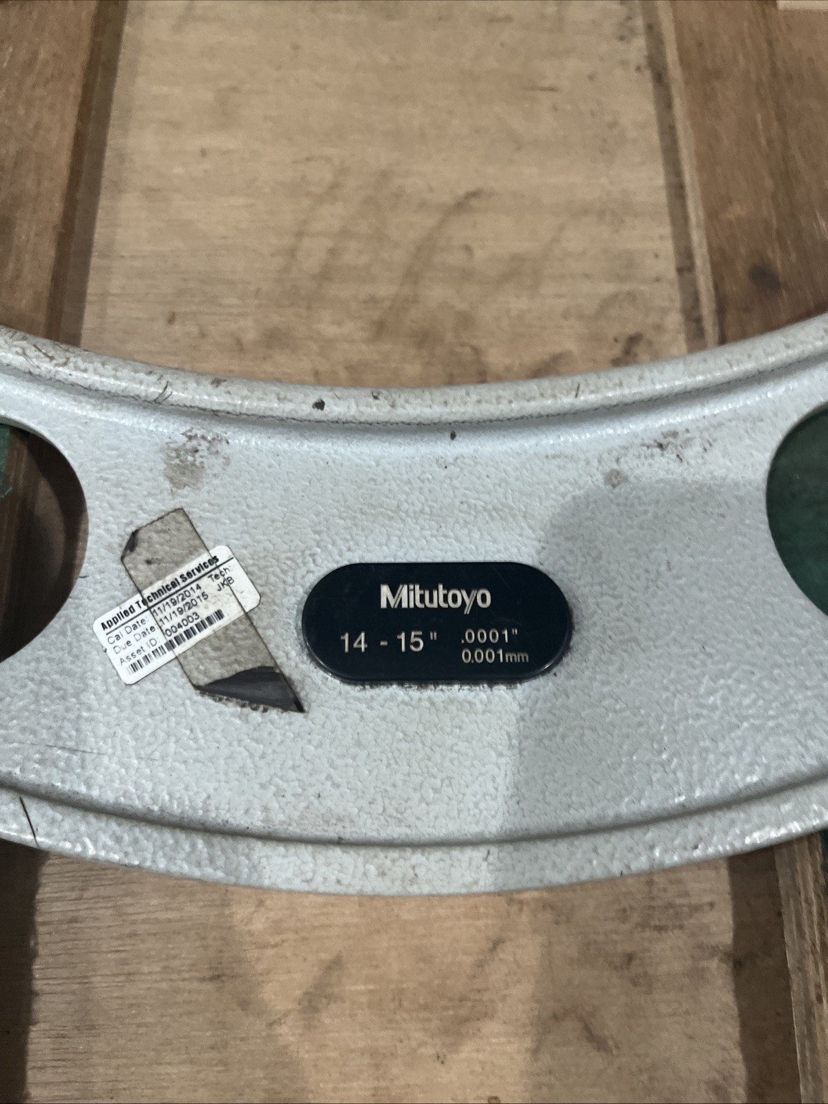 Mitutoyo 14”-15” Micrometer digital