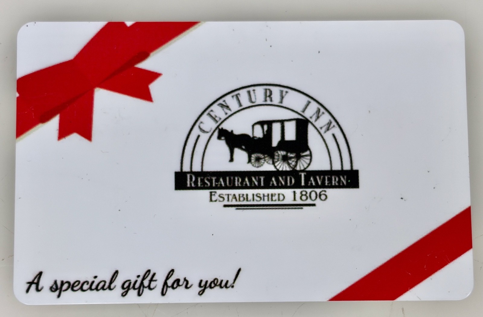 Century Inn Restaurant Tavern - Gift Card $100    - 33121